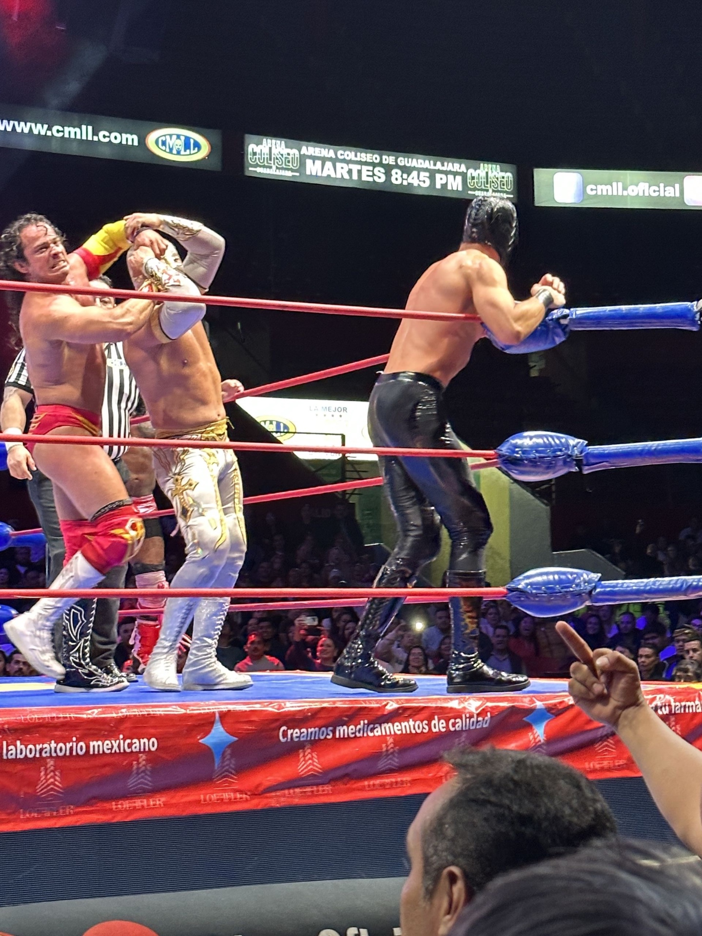 Lucha libre match