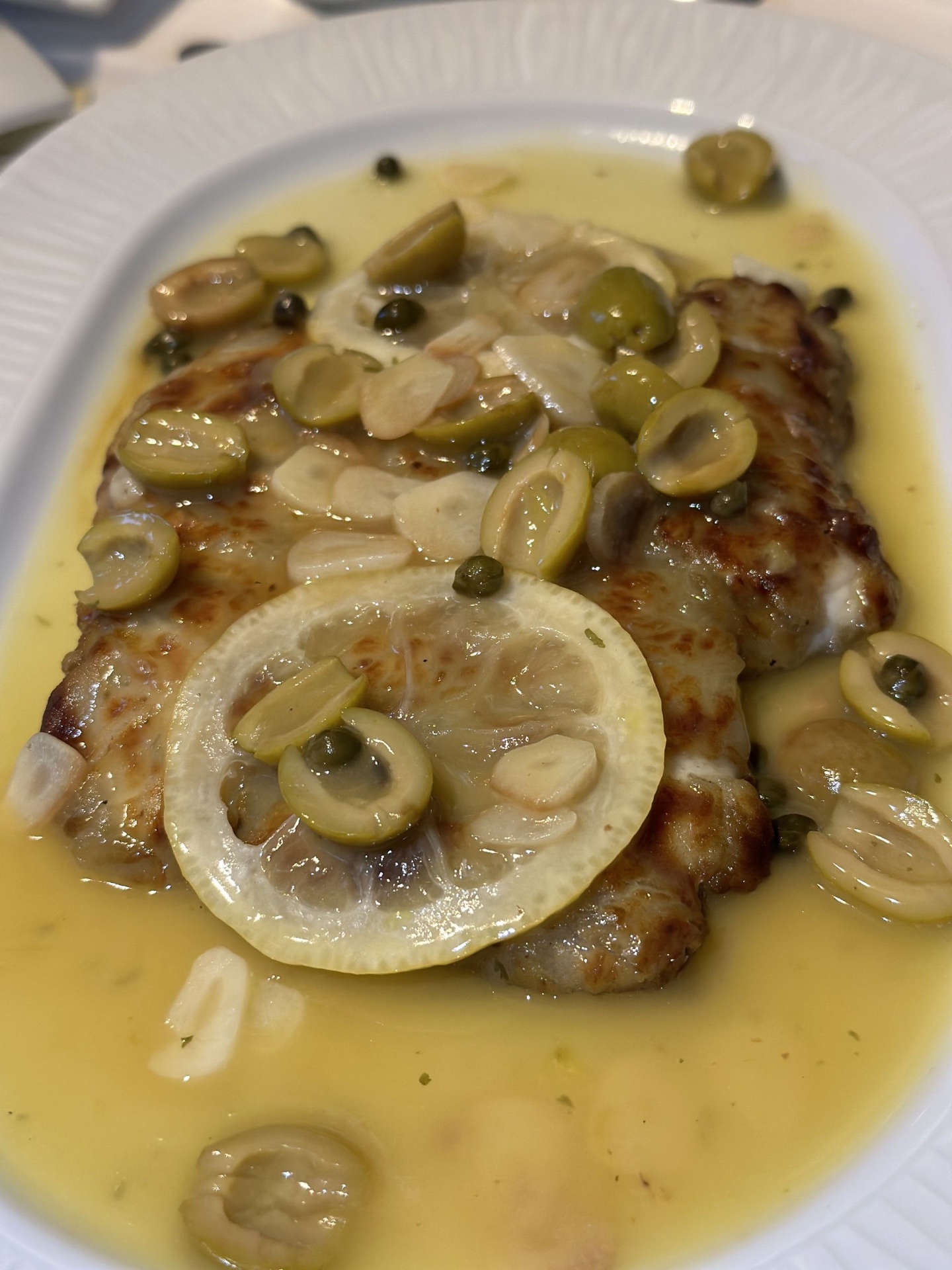 Chicken piccata