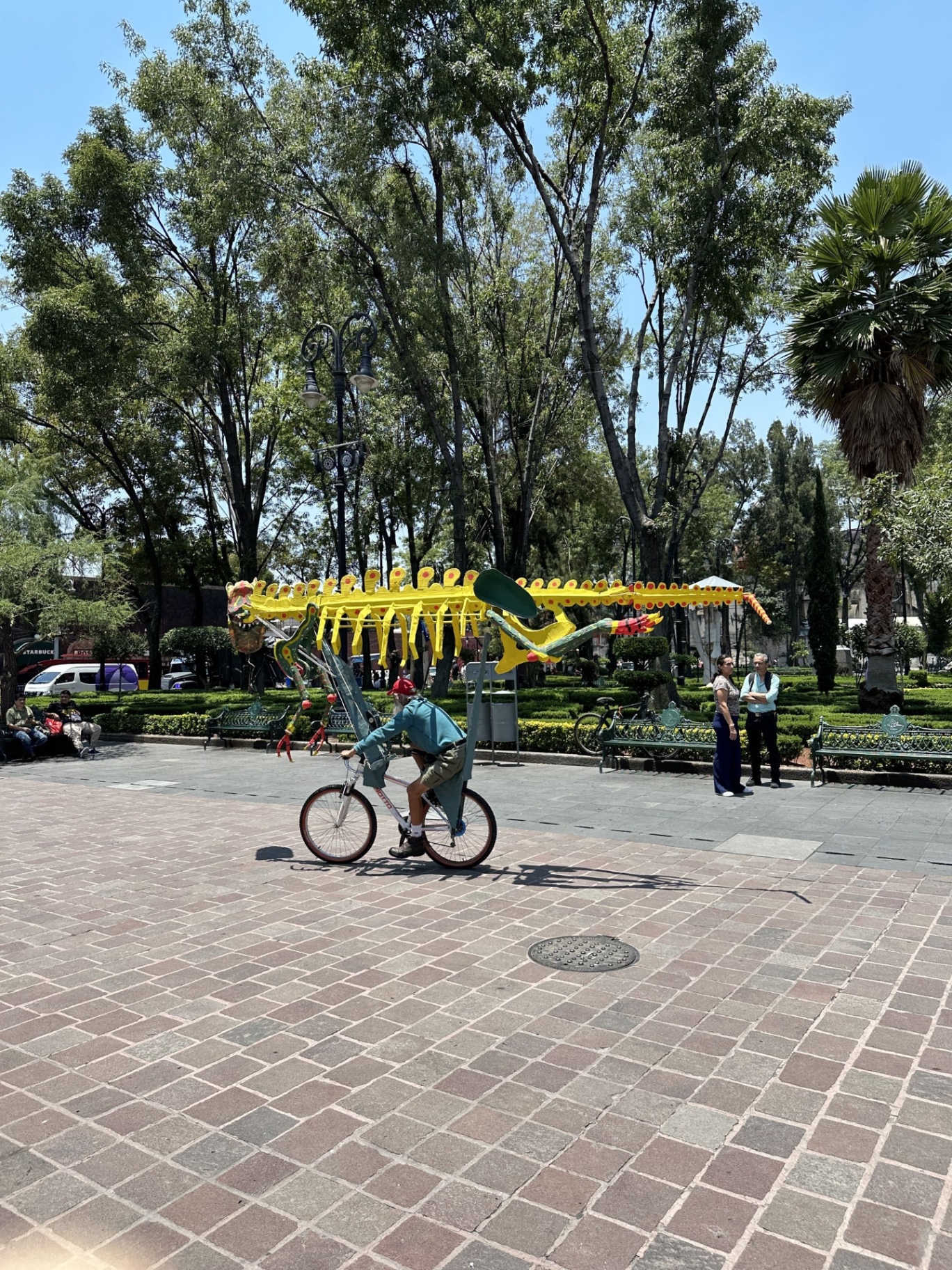 Alebrije in the Coyoacán plaza