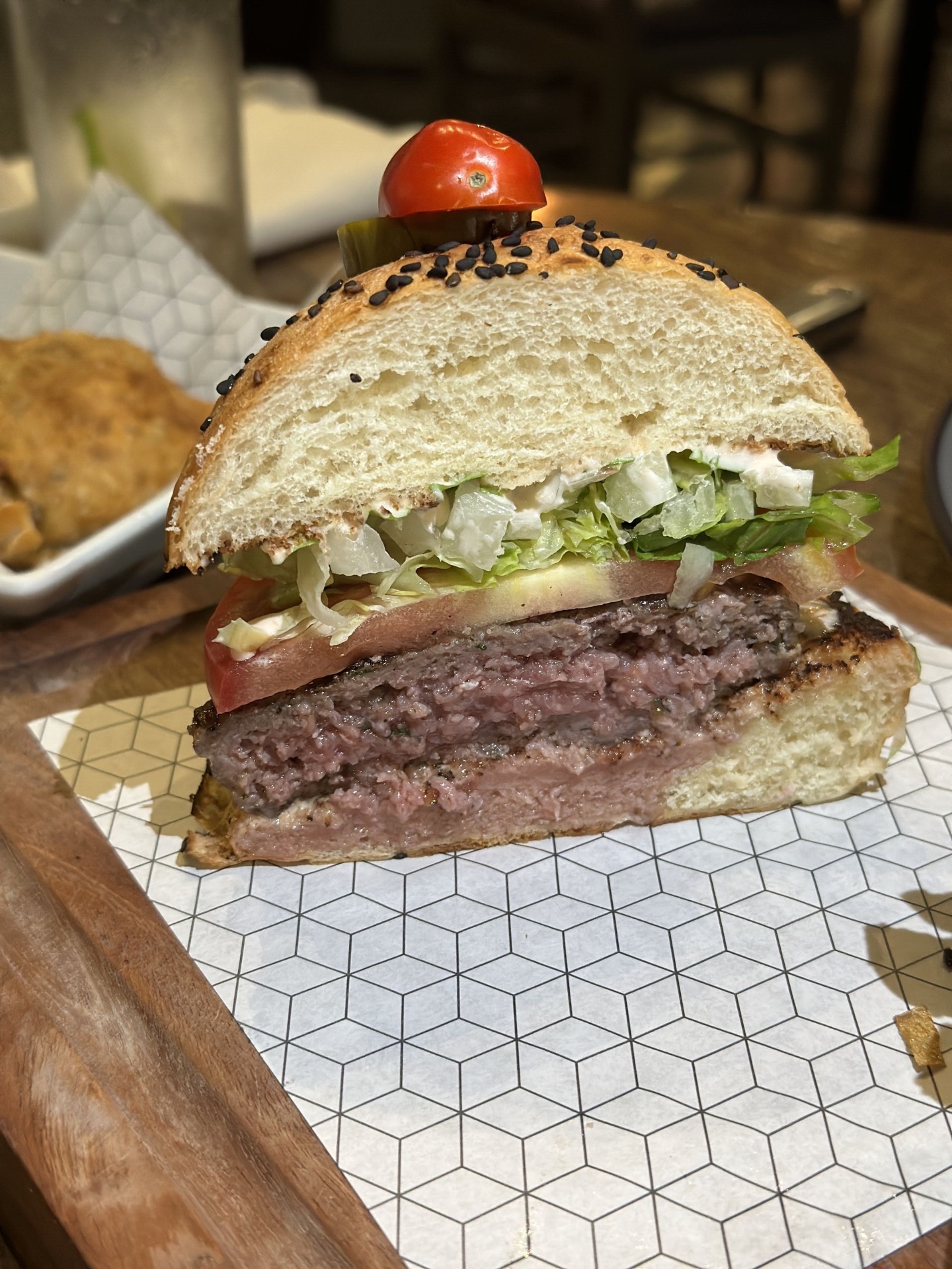 Kosher burger